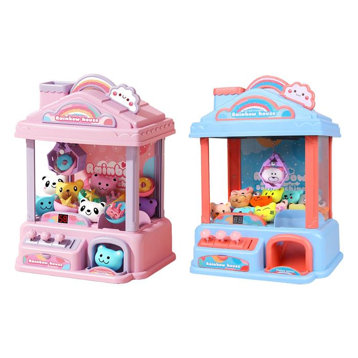 Mini Claw Machine Candy Dispenser Toys Mini Vending Machine with 20