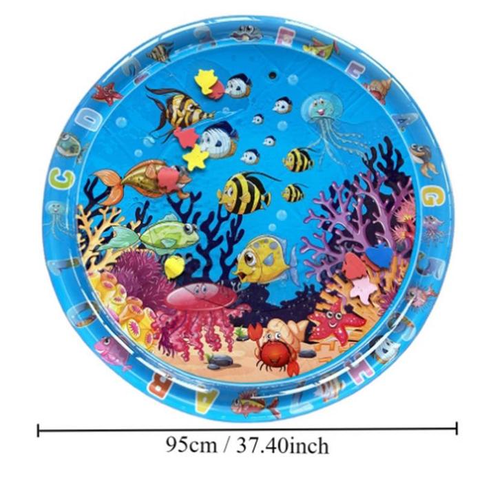 Sensory Water Play Mat For Cats Water Sensory Pad PVC Thickened Water Sensory Playmat Pet Play Senso