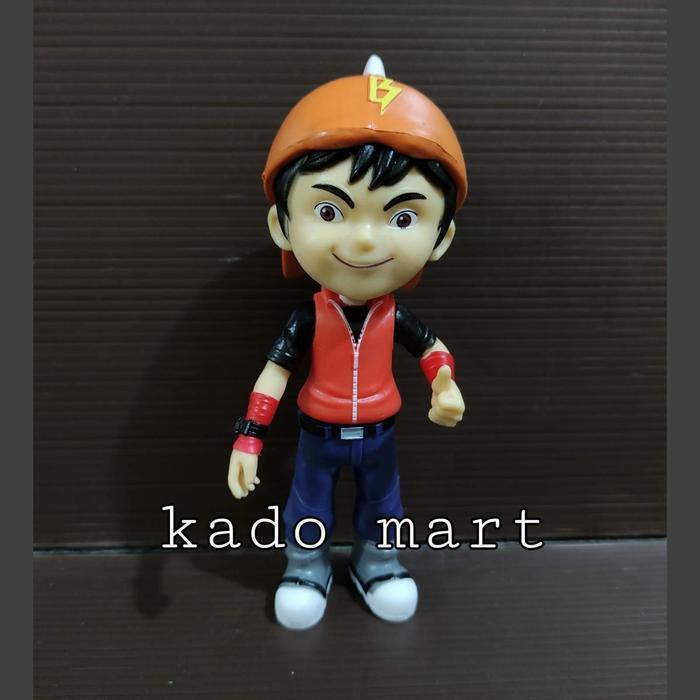 boboiboy supra solar tanah blaze set isi 5 pcs action figure - boboiboy