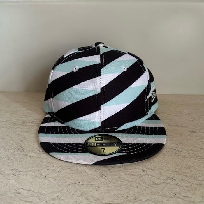 LIMITED EDITION Topi New Era x KENZO Paris Blue Mint White Black Cap