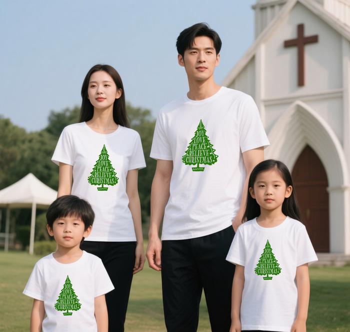 SAYES - POHON NATAL KAOS NATAL KAOS CHRISTMAS DEWASA KAOS NATAL ANAK
