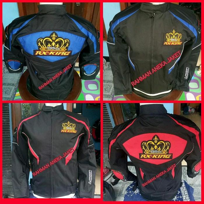 Jaket RX-KING Mahkota Bordir Pria Tebal Cowok Keren