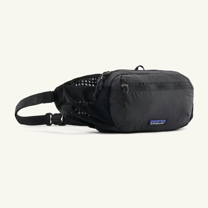 PATAGONIA TERRAVIA HIP PACK 4L BLACK TAS PINGGANG SELEMPANG TAS TRAVELING HIKING TREKKING ORIGINAL