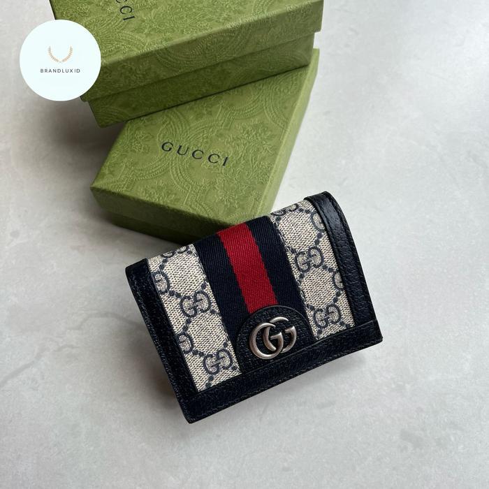 GUCCI GG OPHIDIA COMPACT WALLET
