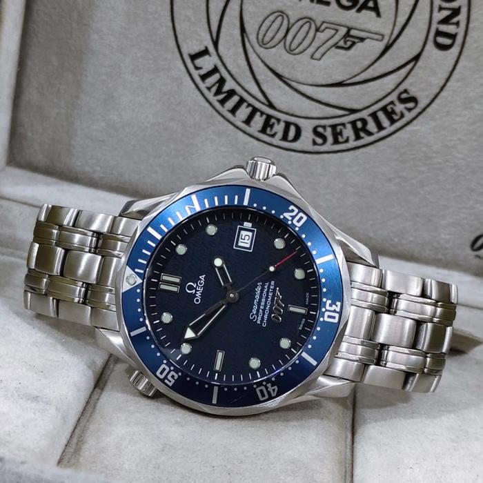 Omega Seamaster Diver 300 M 40th Anniversary 007 James Bond Limited Edition