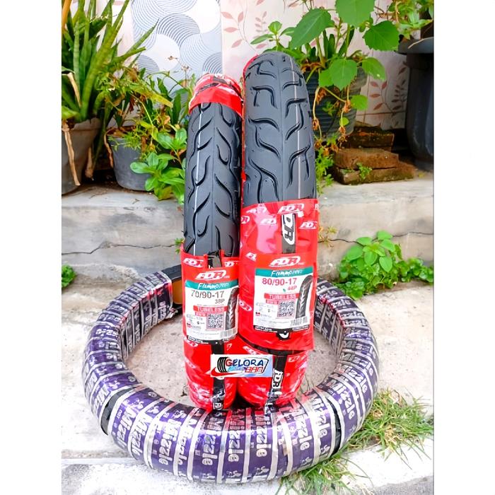 Ban Tubeless Fdr Flemmo pro 70/90-17 ban 80/90-17 ban tubles ring 17 ban montor revo vega jupiter su