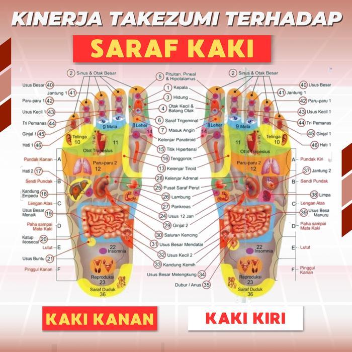 TERPERCAYA Takezumi Insole Sepatu Kesehatan dengan Teknologi Infrared dan Arang Binchotan dari Jepan