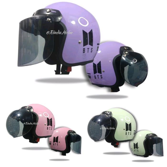 Helm bogo BTS ber SNI motorcycle Modular Multicoloured