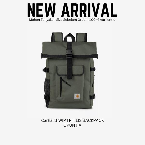 Carhartt WIP | PHILIS BACKPACK | Tas Ransel pria dan wanita UNISEX 200% ORIGINAL
