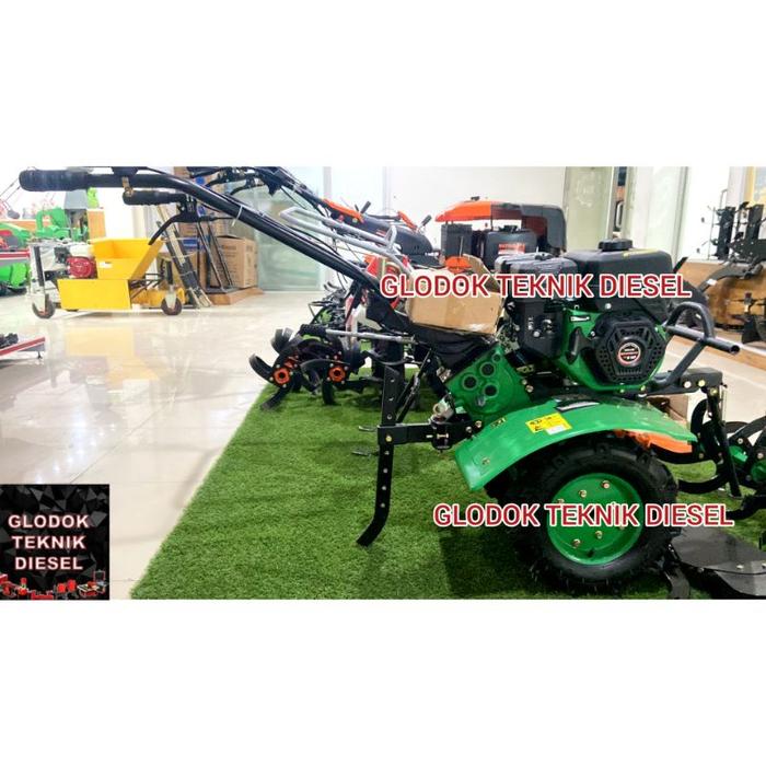 Mesin Traktor Mini MAHKOTA MC-800 / Mesin Cultivator Bajak Sawah Kebun Ladang Basah Kering - Tiller