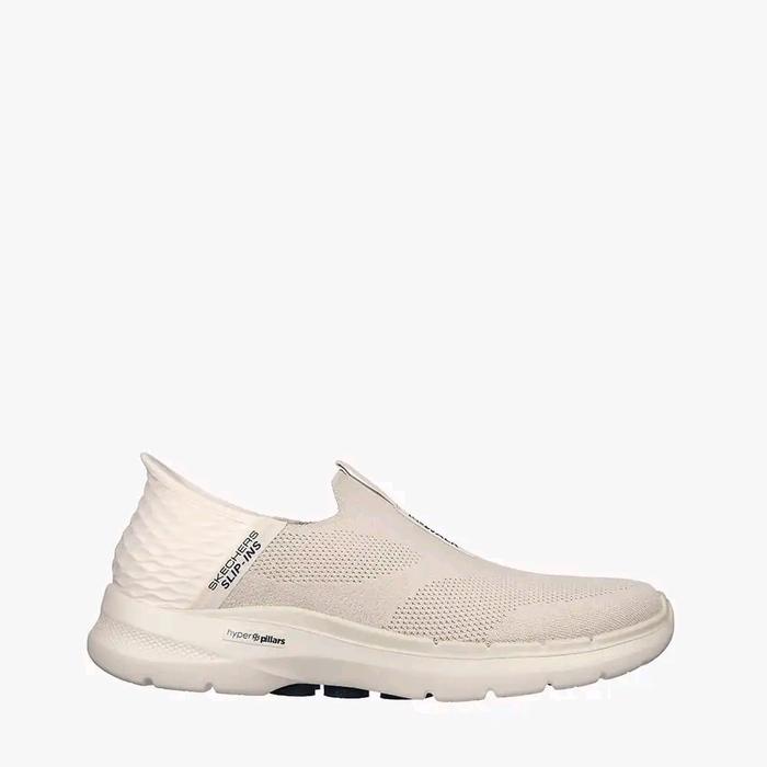Sepatu Pria Skechers Slip-Ins Go Walk 6 SKE216278NAT