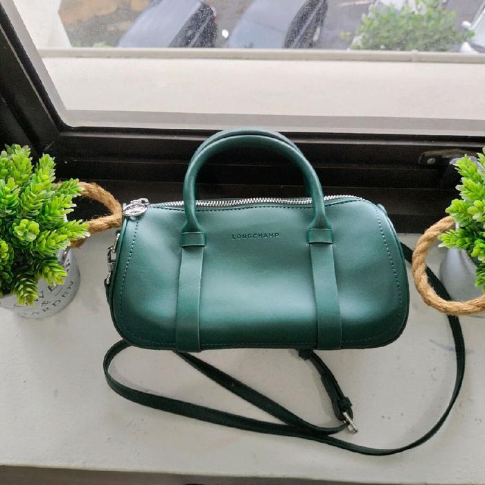 PRELOVED TAS LONGCHAMP DAYLONG HIJAU