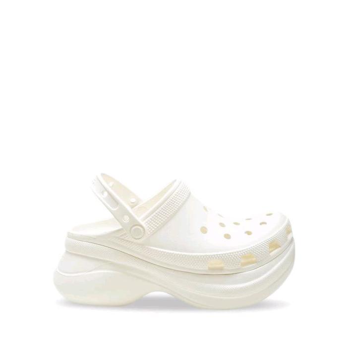 CROCS Women's Women's Classic Bae Sandal Clog Wanita Original - White