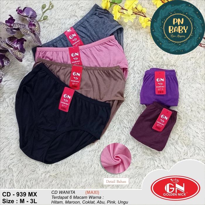 Golden Nick Celana Dalam CD GOLDEN NICK TYPE /939/CELANA DALAM WANITA GOLDEN NICK