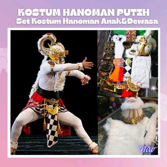 Kostum Hanoman/kostum anoman/kostum tari anoman