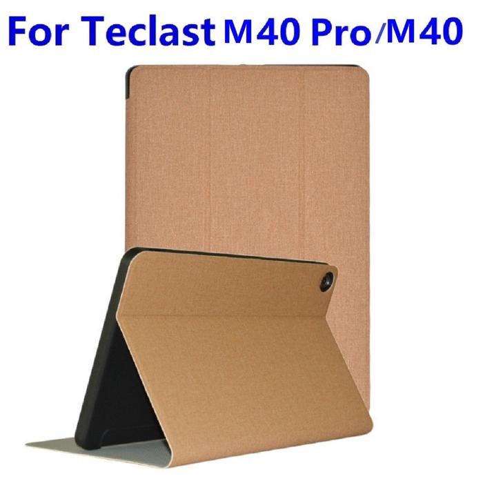 for Teclast M40 Pro Tablet Cases Fabric Texture PU Flip Sleeve