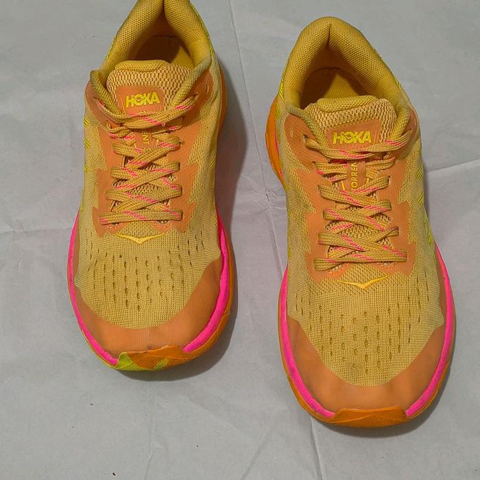 Sepatu Pria/Wanita HOKA TORRENT 3 Orange Size 39,5 (24,5cm) β Preloved