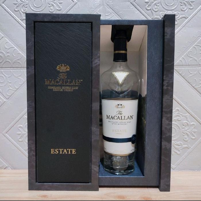 Koleksi botol bekas-macallan estate