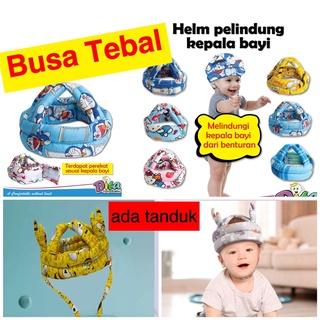 READY BANDUNG [Bouncer Bayi Indonesia] Topi helm bantal pelindung kepala/topi pelindung/pelindung ke