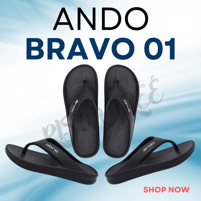 Bravo 01 Sandal Jepit Pria Bravo Ando Bravo Sandal Ando Sandal Pria Ando Sandal laki Sandal Jepit An