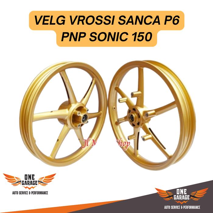 VELG RACING MODEL RCB SONIC 150 R SONIC150 PALANG 6 VROSSI MODEL SP522 Accessories Motorcycle