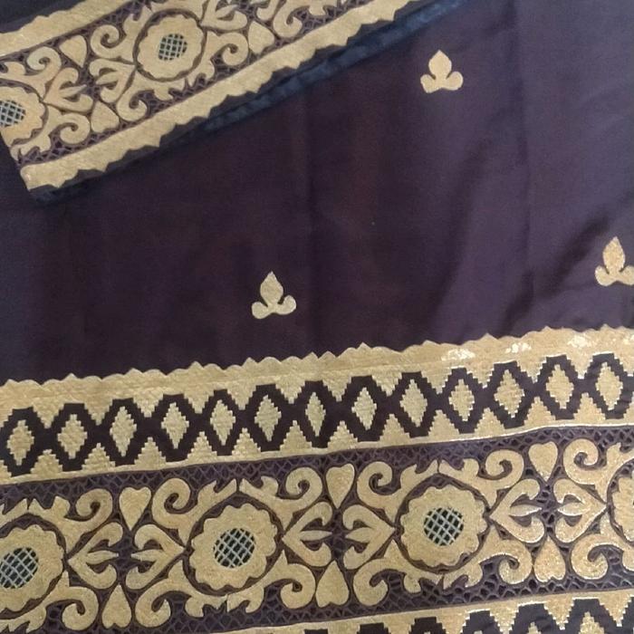 Kain Tapis Lampung Benang Emas Ori