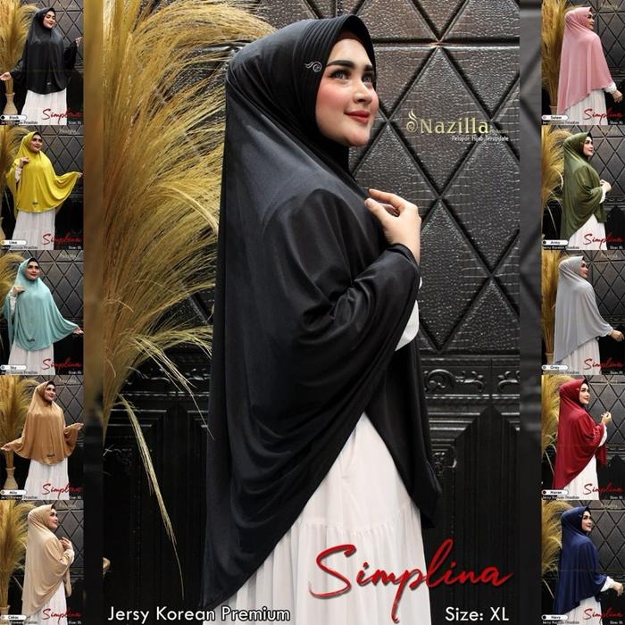 Bergo jumbo xl ori nazilla production Wanita Syari