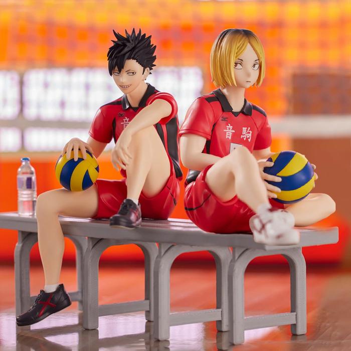 FuRyu Haikyuu!! Kenma Kozume Anime Girl Figure Noodle Stopper Tetsuro Kuroo Action Figure Q Version 