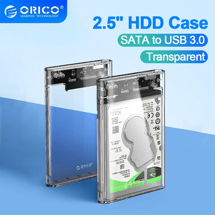 ORICO 2139C3 2139U3 2.5-inch transparent mobile hard disk box