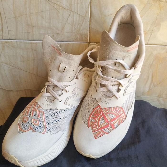 New Balance Stone Island x Tokyo Design Studio x FuelCell RC Elite v2 White Size 45 Insole 29