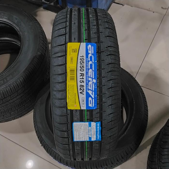 BAN MOBIL BRIO 195/50 R15 ACCELERA PHI-R | BAN TUBLES RING 15