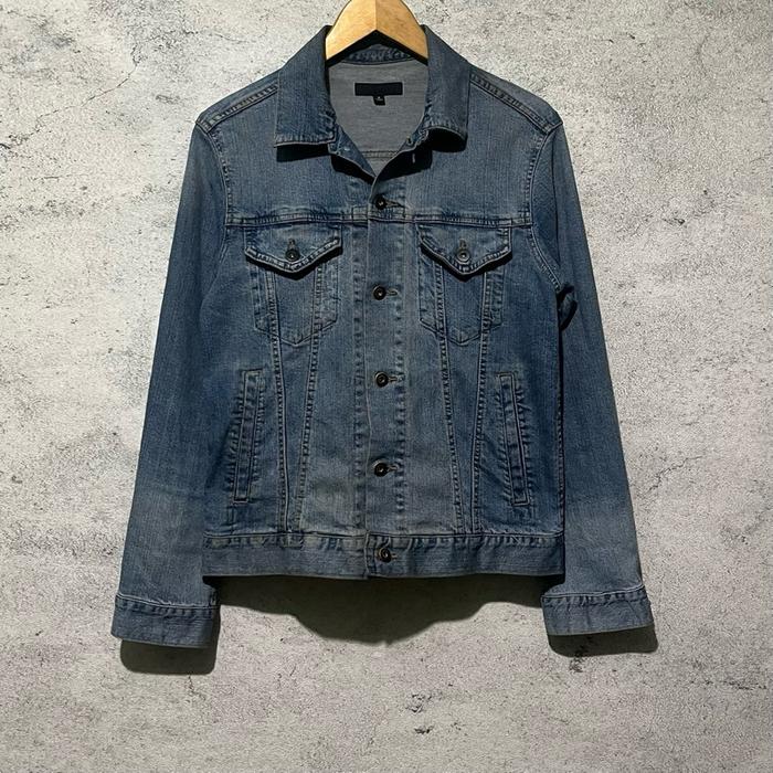 Jacket denim unisex jacket