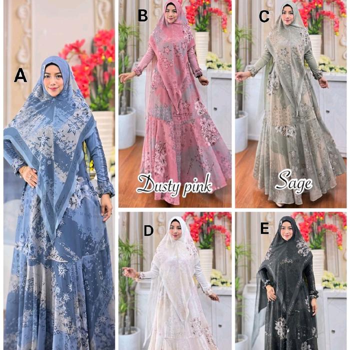 Hawwa Set Syari By Dzhira