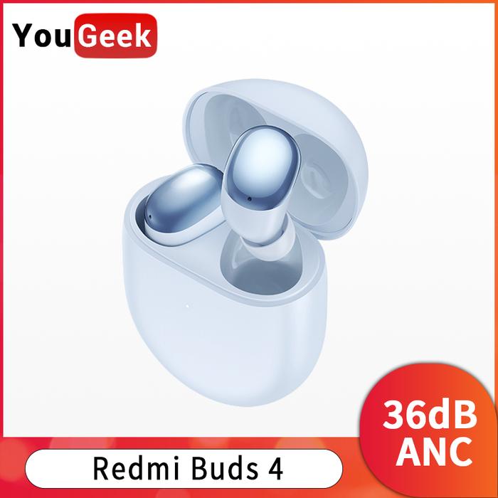 Xiaomi Redmi Buds 4 Earphone 36dB Noise Reduction Hybrid Vocalism Mi