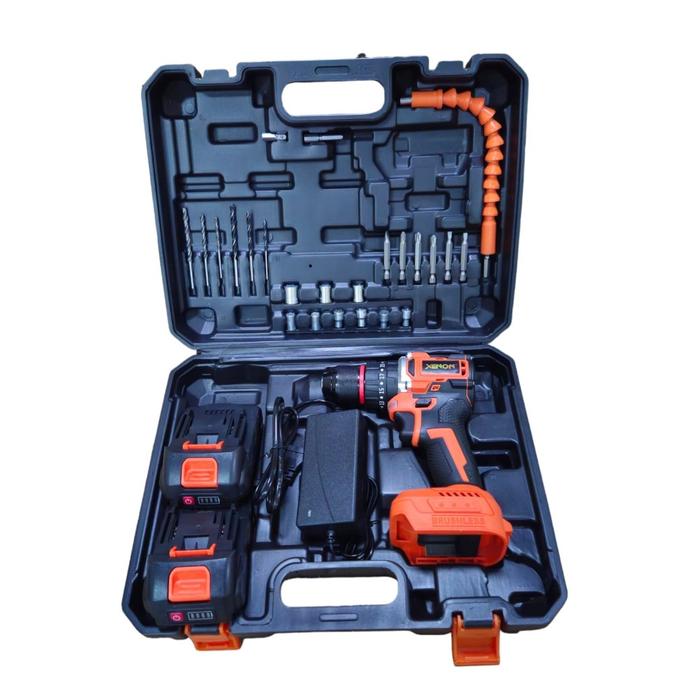 XENON CDID1845 BOR CORDLESS BRUSHLESS IMPACT DRILL 18v + AKSESORIS