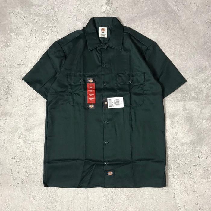 Dickies Workshirt Hunter Green - 100% Original
