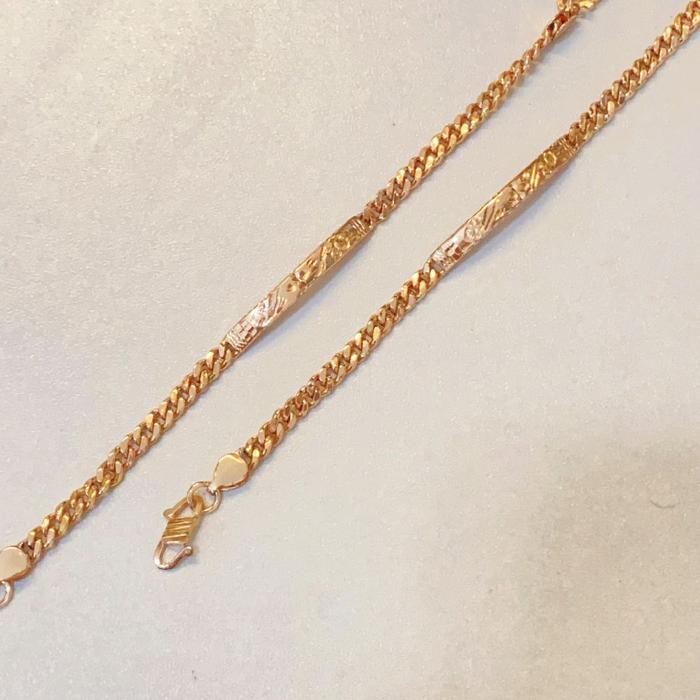 SWASA GELANG RANTAI ANAK PLAT 1