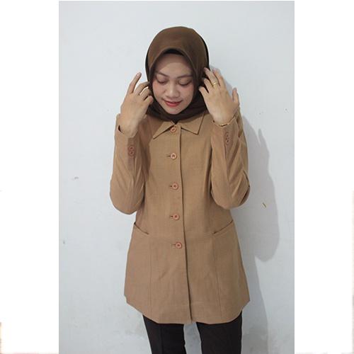 Blazer pramuka-setelan blazer-Blazer azkia-seragam Guru dan PNS-Pakaian Pemda