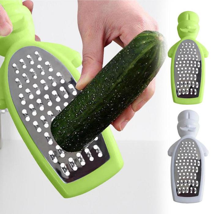 Stainless Steel Handheld Citrus Lemon Zester Grater Long Chocolate