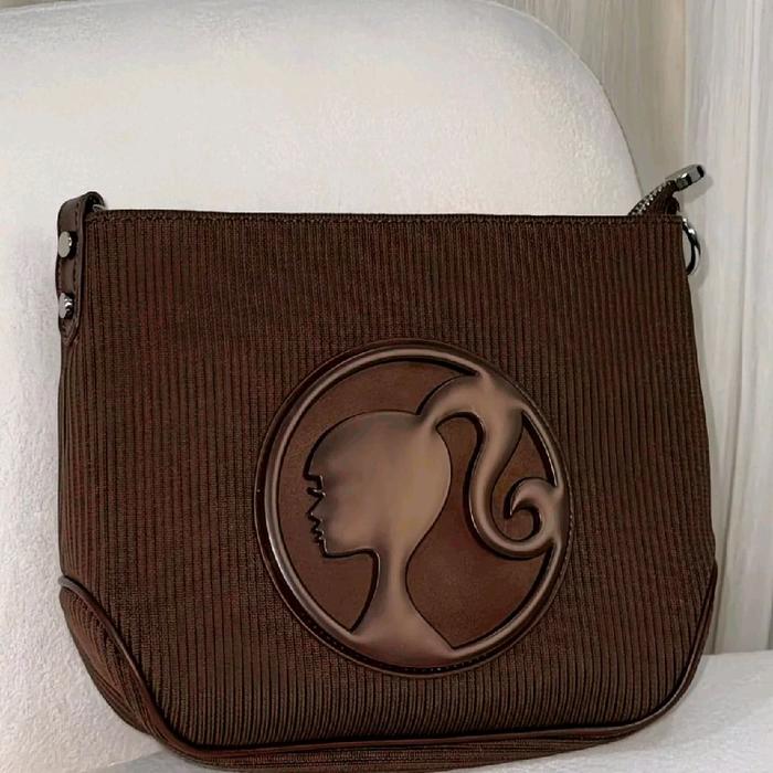 Tas Import Original Barbie XTgi, Barbie Kuncir Mini Brown