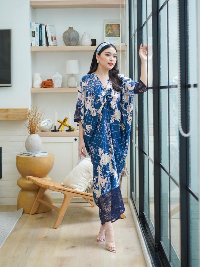 Miliki Missnomi - Alhena Kaftan Brokat - Kaftan Premium - Baju Wanita - Kaftan Couple Motif Muslim P