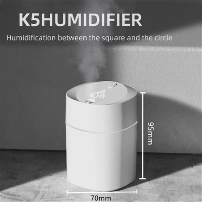 New K5 Aromatherapy Humidifier Car Mini Desktop USB Household