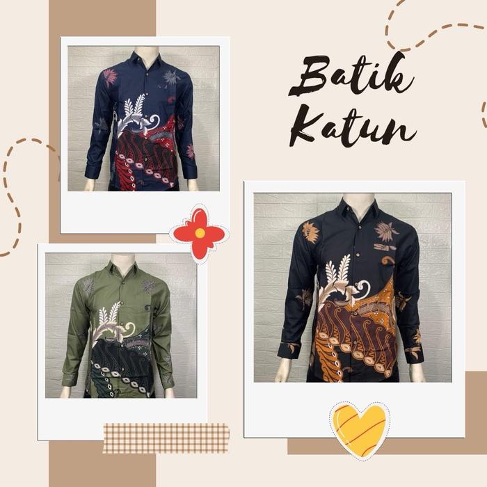 BATIK PRIA KATUN HALMAN PREMIUM 8327