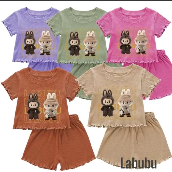 Setelan Usia 3-18bln  Perempuan 105rb dpt 5