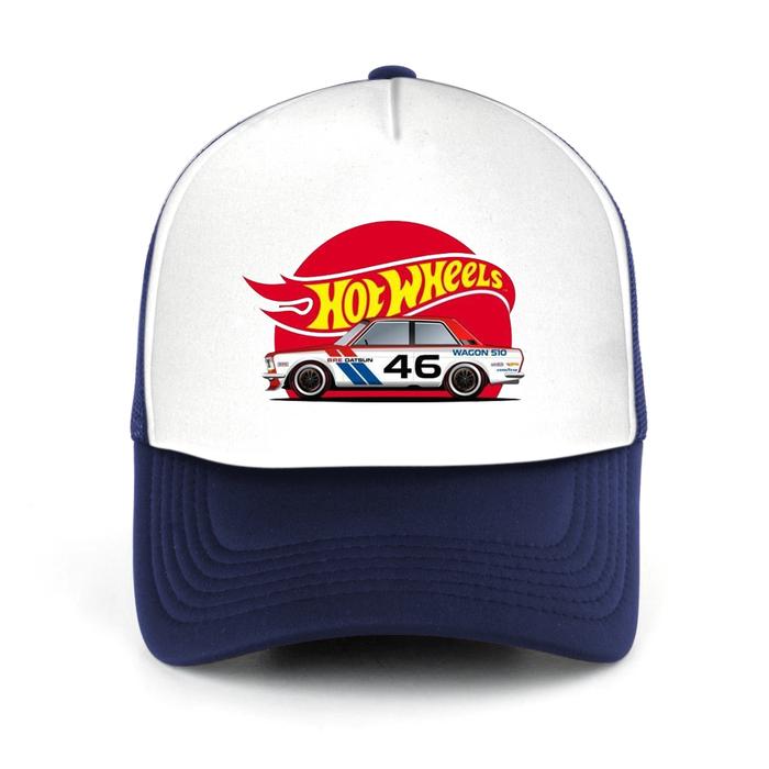topi jaring hotwheels datstun - topi datsun hotwheels