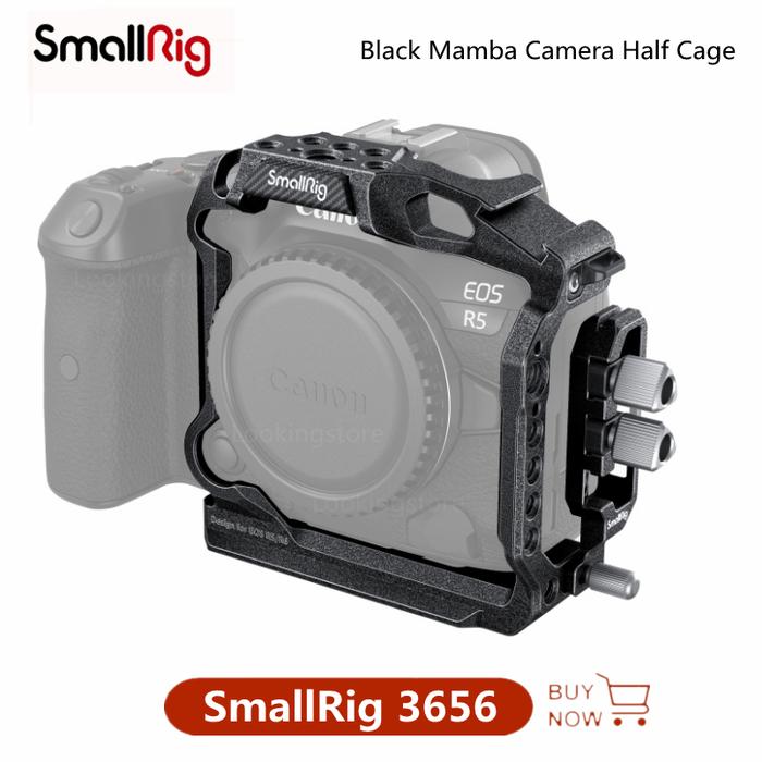 SmallRig “Black Mamba” Camera Half Cage & Cable Clamp for Canon EOS