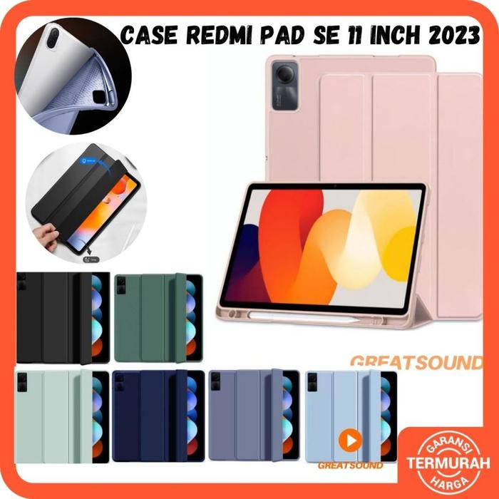 Flip Stand Cover Premium Case Redmi Pad SE 11 Inch 2023