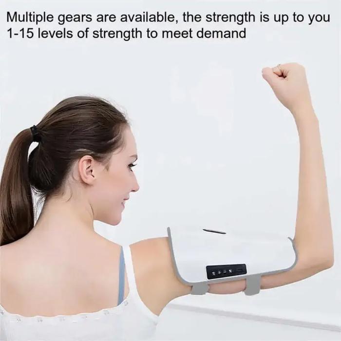 EMS Arm Leg Shaper Exerciser Leg Arms Heating Massager Slim Machine Cellulite Removal Shaping Masaje
