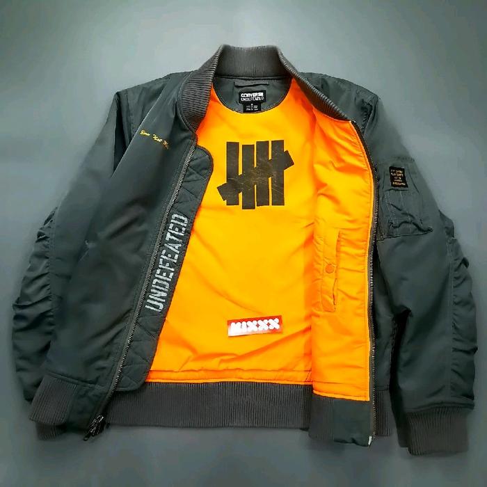 Converse x Undefeated 'Born not Made' MA1 Bomber Jacket.  K729