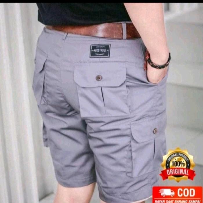 celana cargo pendek pria thrasher 27-38 celana kimpul pendek thrasher original